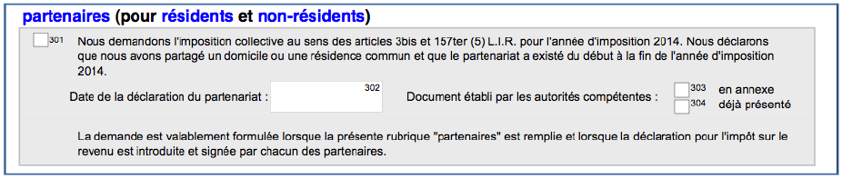 Pacsés / Partenaires / Cohabitants légaux, comment bénéficier de la classe d'imposition 2 ?